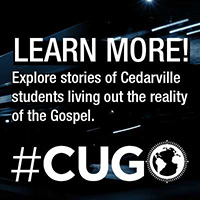 Learn more! Explore stories of Cedarville Students living out the reality of the Gospel. #CUGO