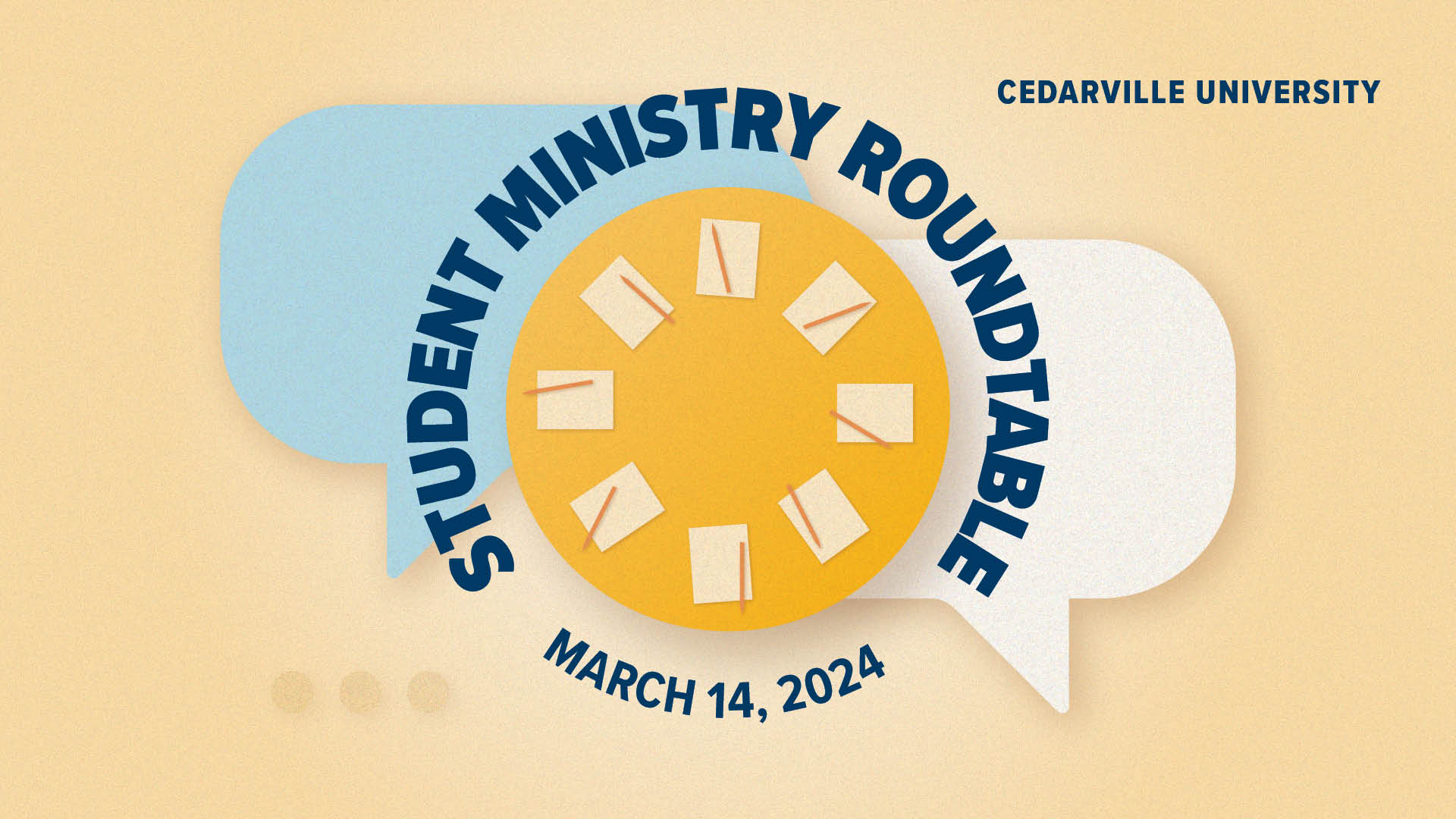 Student Ministry Roundtable March 14 2024.