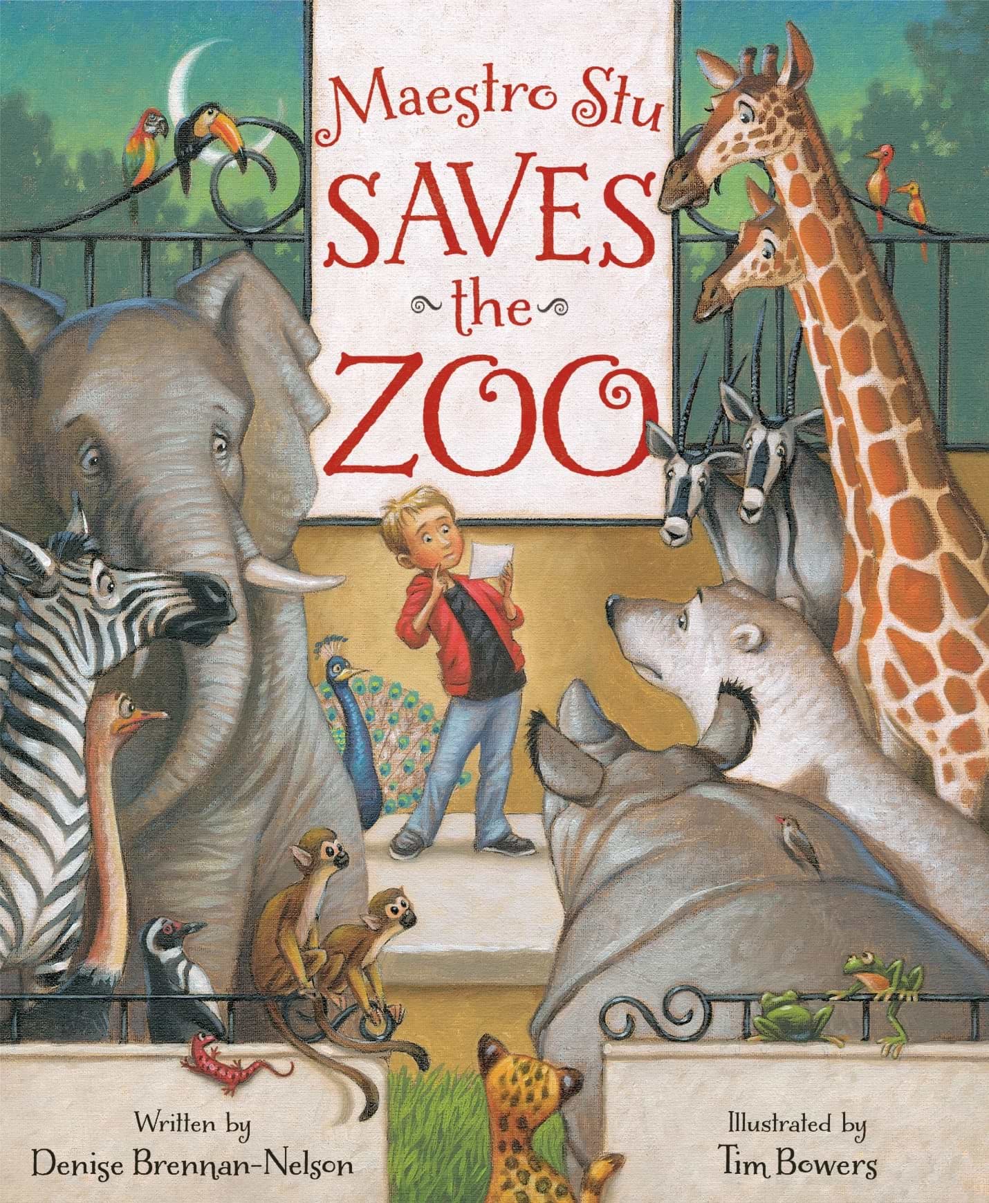 Maestro Stu Saves the Zoo book cover