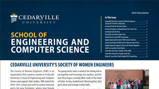 Engineering newsletter cover