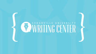 Writing center logo