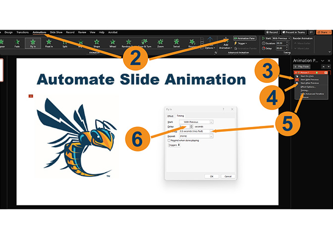 record a powerpoint presentation with animations