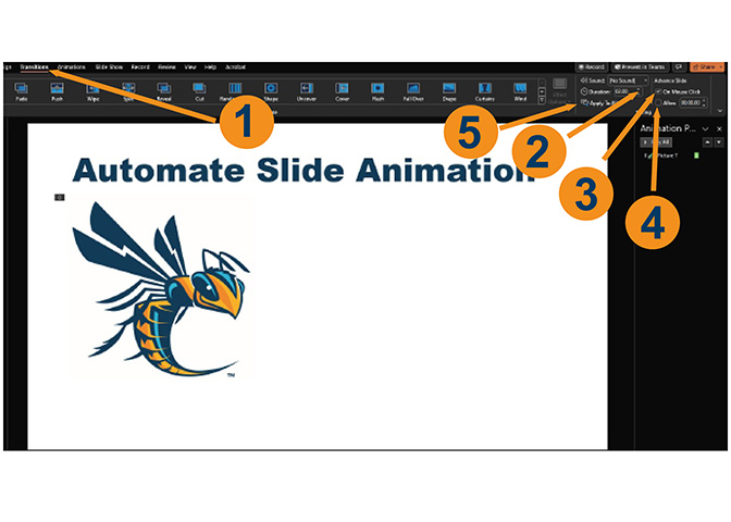 Make Powerpoint Presentation Automatic Cedarville University