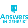 Answers in Genesis logo.