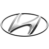 Logo for Hyundai.