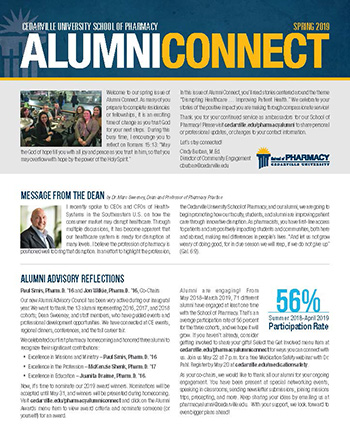 April 15, 2019 AlumniConnect Newsletter Thumbnail