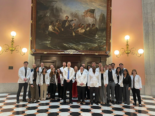 Cedarville University School of Pharmacy students attend OPA Legislative Day in Columbus, Ohio