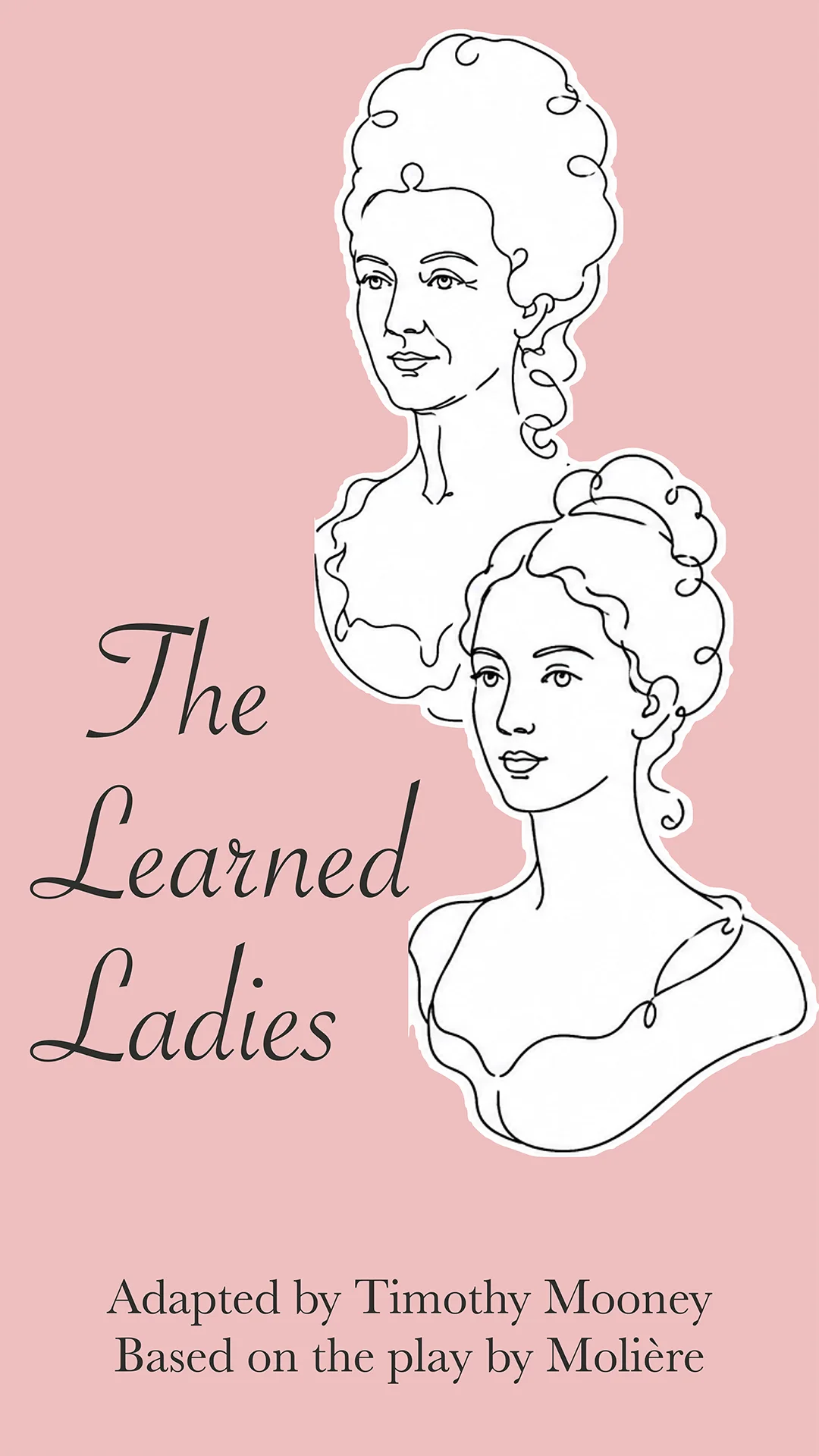 Poster for Moliére’s The Learned Ladies
