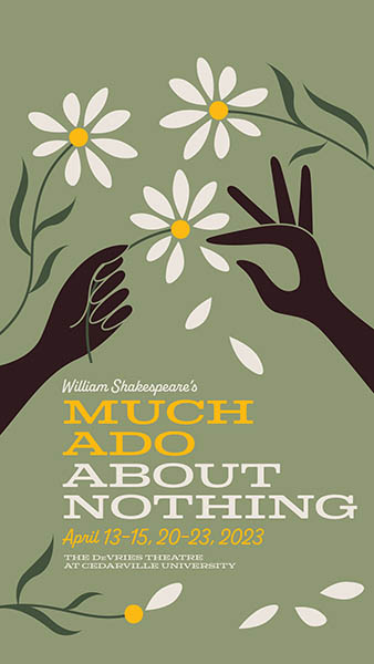 Much ado about nothing poster