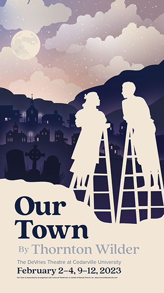 Our town show poster