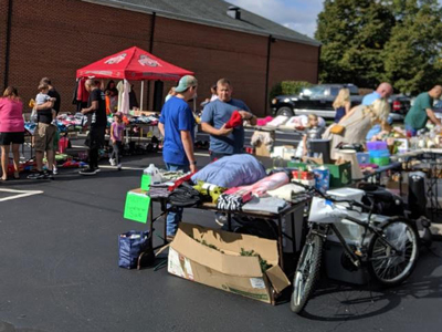 Community-wide garage sale in support of the Davises adoption