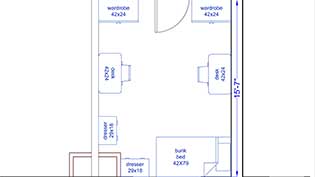 Carr Room Layout